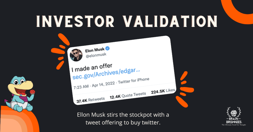 Banner showing the start of the Twitter takeover.