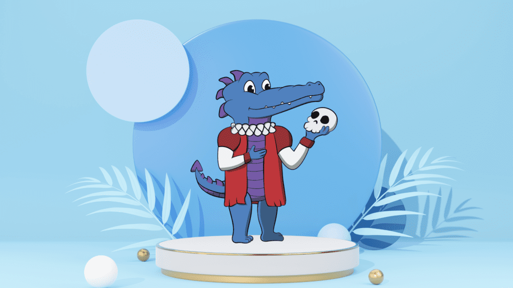 Artie Gator - Brand Mascot for the GatorGains : Impression solutions of the GatorGains Service Verticals.